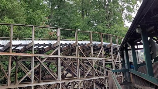 Boulder Dash opened on this day in 2000. Lake Compounce Bristol Connecticut. Length 4,725.0 ft Drop 115.0 ft Speed 60.0 mph Duration 2:30 Awarded Amusement Today's Golden Ticket Award for best wooden roller coaster 2004, 2013,2014,2015, and 2016. Boulder Dash has consistently ranked among the top five wooden coasters. | Six Flags New England Ultimate