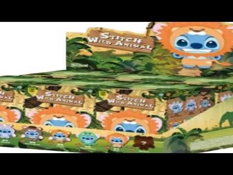 Disney Stitch Dressed As Wild Animals - Vinyl Blind Box With Removable Clothing