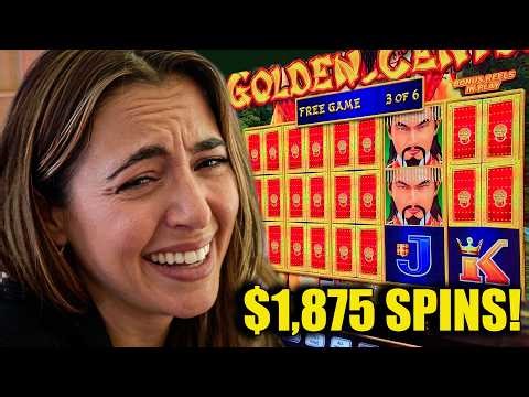 LUCKIEST Day EVER Came After FINALLY Trying $1,875 Spins On Dragon Link!