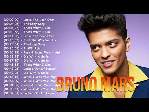 Bruno Mars Greatest Hits Music Collection