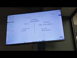 JavaScript ES6 Class 01 By Sir Jaffar Aman