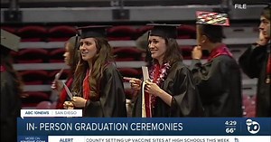 San Diego universities to hold in-person graduation ceremonies