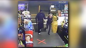 Armed robber forces clerk to back of store before stealing cash