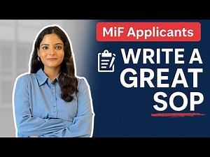 How to Write a Good Statement of Purpose (SOP)?