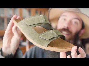 SENSUS YIN / vivobarefoot's birkenstock slide sandal