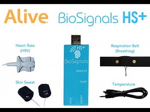 BioSignals HS biofeedback system demonstration