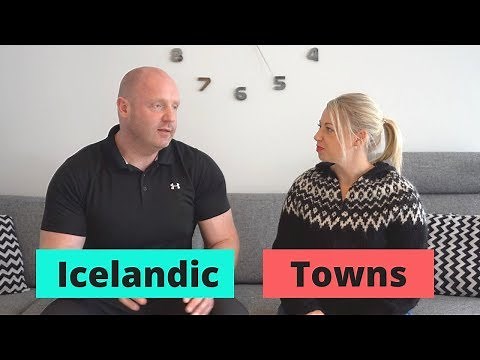How to Pronounce Icelandic TOWNS