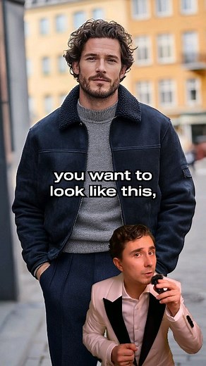 Miko PS • Watches, Men’s Style & Satire on Instagram: "Want to look so commanding that even a hurricane waits for you? 🌪️✨ Here's how to achieve this powerful winter style on a budget—all items under €99! 👇 The Essentials: @hm_man 🧥 Navy Bomber Jacket with Collar (Sleek and functional) (Product Code: 1251882001) @mango_man 🧶 Wool Blend Grey Sweater (Soft and warm with a touch of alpaca) (Product Code: 77037929) @mango_man 👖 Navy Trousers (Sharp and versatile) (Product Code: 87070614) 👞 Boo