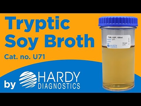 Tryptic Soy Broth TSB, USP for the cultivation and detection of a wide variety of bacteria and fungi