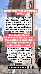 161K views · 259 reactions | Wala din daw silang gift na binigay sa mga bata. Cge lng Di nmn Nila kinayaman yun .. #followerseveryonehighlights #OFWHK #helpersdiary #everyoneシ゚viralシviralシfypシ゚viralシalシ #lifelessons #merrychristmas | The helper's DIARY | Facebook