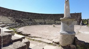 Salamis is an ancient Greek city-state on the east coast of Cyprus, at the mouth of the river Pedieos, 6 km north of modern Famagusta.