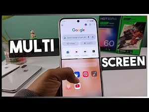 How to Use Split Screen Top to Bottom on Infinix | Run 2 Apps at Once