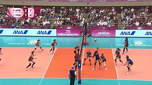 EPIC ASIAN BATTLE between Japan 🇯🇵 & Thailand 🇹🇭 😱😱😱😀😀 | Volleyball World
