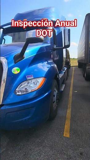 DOT Annual Inspection about to expire