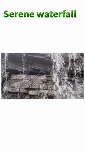 Relaxing Waterfall ASMR 🌊💧 | Instant Stress Relief #shorts @bestasmrvid