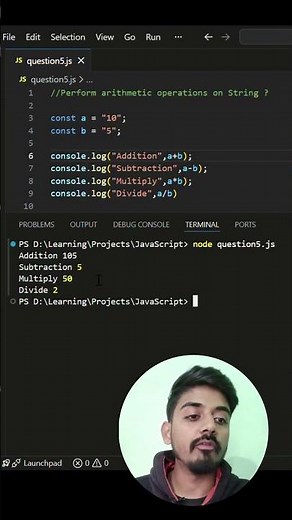 JavaScript Arithmetic with Strings Explained