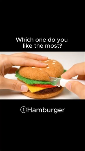 [ASMR Felt Food Cutting] Hamburger, Omurice & Shortcake | Relaxing Toy Cooking Sounds