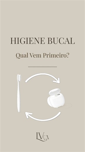 Dra. Larissa Vitoria | Dentista on Instagram: "Cuidado Simples, Resultado Real! 🦷 ✨ Hoje começamos episódio em formato de reels sobre entendendo o seu sorriso, O Primeiro Passo é a Higiene Bucal na Ordem Correta! O Fio Dental vem antes da Escova, porque ele é que remove os restos de alimentos onde a escova não alcança: entre os dentes e na gengiva. Só depois desta etapa, a escova com o creme dental consegue agir de forma realmente eficaz. Pequenos cuidados na sua rotina fazem uma grande diferen