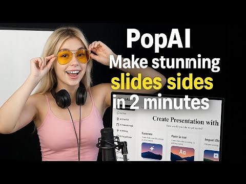 PopAi - Create stunning slides in 2 minutes — with zero design skills?
