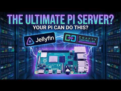 Build the Perfect Media + Game Server on Raspberry Pi 5 | JELLYFIN & CRAFTY GUIDE WITH HAVOK