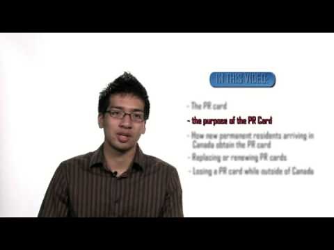 HOW TO GET A CANADIAN PR CARD