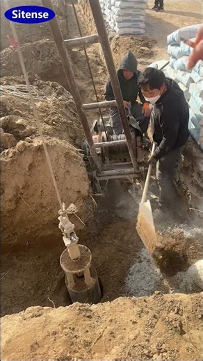 Affordable Borehole Machine with Simple Operation #piledriver #miningmachine #drillingrig #wellrig