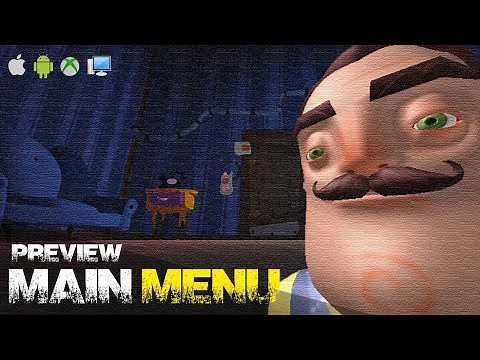 ROBLOX: Hello Neighbor | Preview Main Menu [PC/MOBILE/CONSOLE]