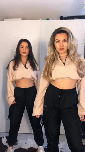 Nina en Jellina op TikTok