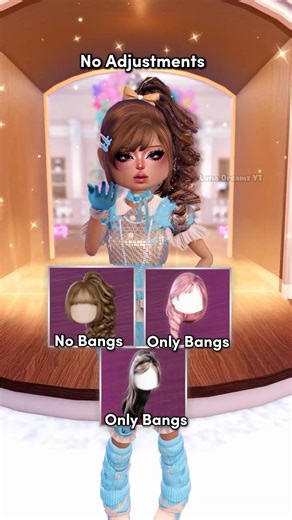 ✨Cute Hair Combos with No Adjustment (Tokyo Update) #dresstoimpress #dti #roblox #shorts