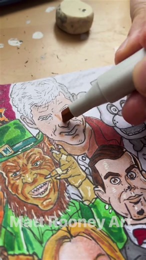 Drawing Norman Bates Part 24