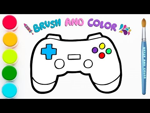 How to Draw a Game Control | Step by Step