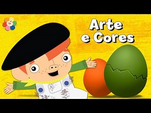 Ovos Surpresa - Arte para Crianças com o Pequeno Vinnie | Raphael | BabyFirst