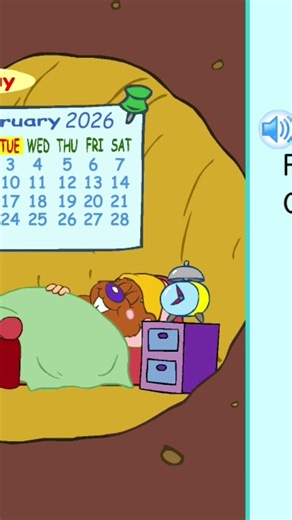 Starfall presents February 2nd Groundhog Day