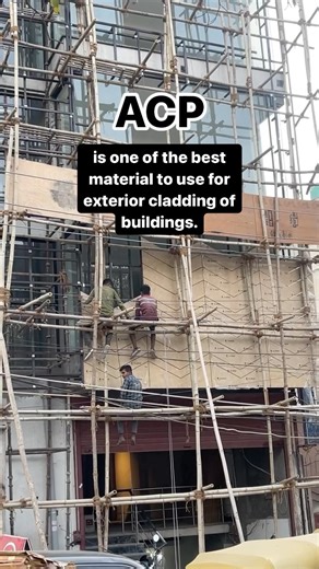 AAA INTERIORS • Design & Execution | ACP - Why it’s the best material for building cladding ✨ ACP, or Aluminium Composite Panel, is a modern building material used for both... | Instagram