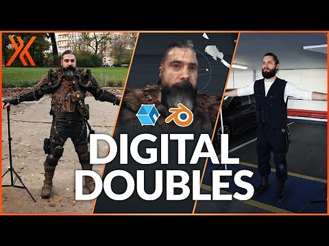 Creating a 3D digital double in Blender & Meshroom | Blender Part 1