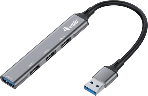 Amazon.com: Hub Equip USB 3.0 4 Puertos (3p 2.0,1p 3.0) : 電子