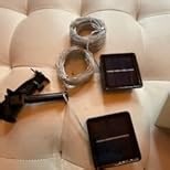 Solar String Lights Outdoor Waterproof 33FT 100 LED Solar String Lights for Outside with 8 Modes Clear Wire, Solar Christmas Lights Outdoor for Christmas Tree Yard Garden Decorations, Warm White