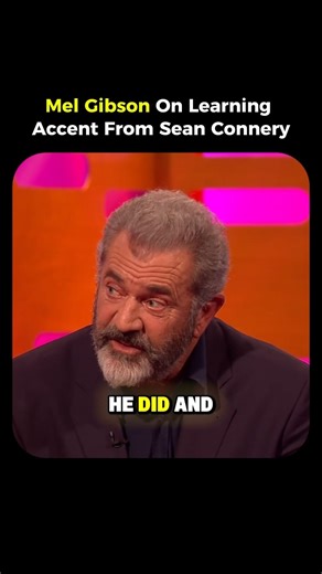How Mel Gibson Mastered His Accent from Sean Connery 😳