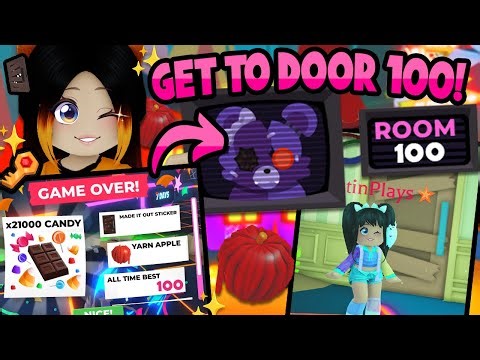 How To Get To *DOOR 100* in The Hauntlet! *TIPS & TRICKS* Adopt Me (roblox) ALL REWARDS