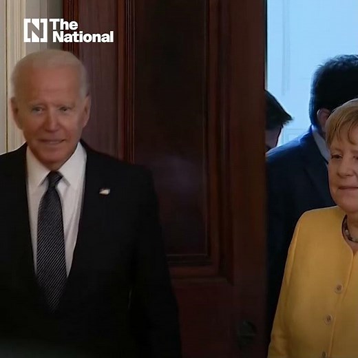 Merkel meets Biden at White House during final US tour