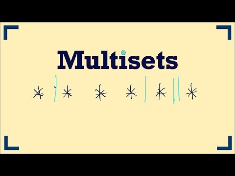 Lecture 8 - MULTISETS and MULTICHOOSE // Combinatorics Discrete Math