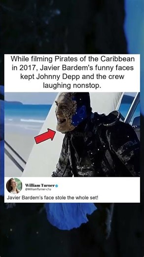 Bardem's Faces Cracked Up the POTC Crew