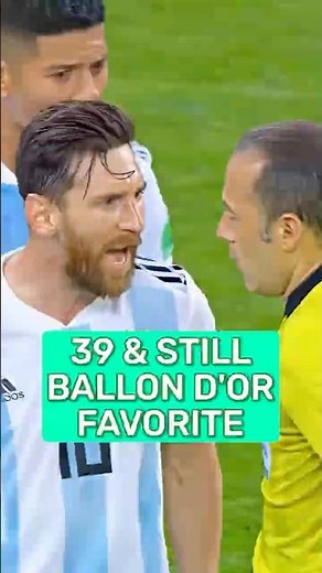 Messi's Greatest Ballon d'Or Yet #Messi #BallonDor #argentina