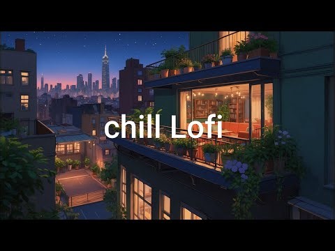 Balcony Lofi Vibes 🌃 Smooth Chill Beats for Focus & Relaxation