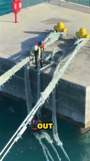 Man Falls 50 Feet Into Water… What Happened Next Saved His Life #shorts