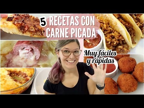 5 Easy and Quick Recipes with Ground Beef