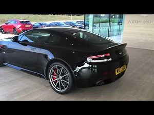 Aston Martin Vantage V12 start up