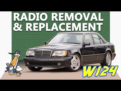 Mercedes-Benz W124 E-Class Radio Removal