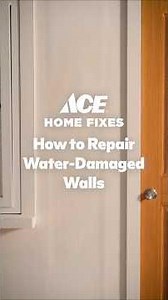 ACE Home Fixes: How to Repair Water-Damaged Walls