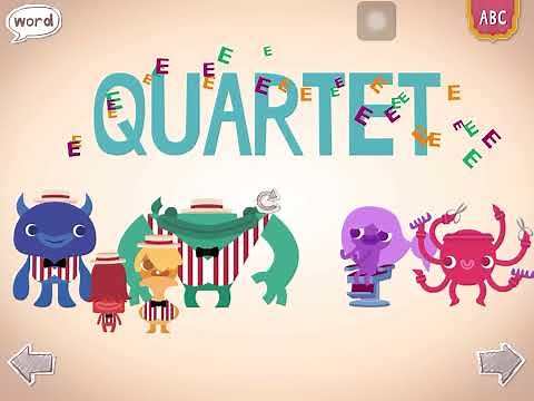 Endless Learning Academy - ABC carousel - Reading & phonics / vocabulary words & meanings part 8